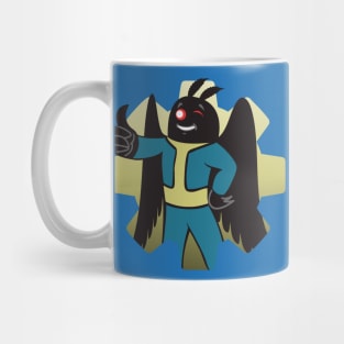 Radiation Suit Mothman Mug